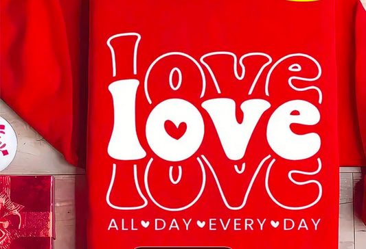 Love Tshirt Valentine’s Day