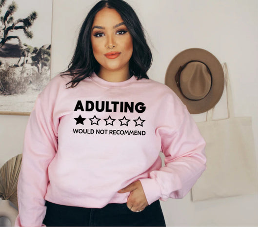 Adulting shirt